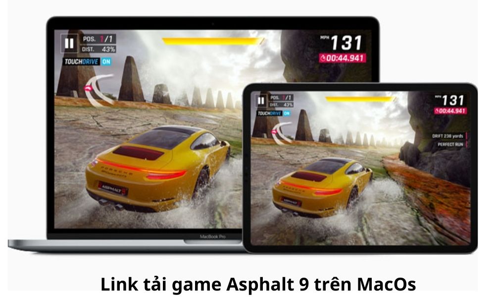 Link tải game Asphalt 9 trên MacOs