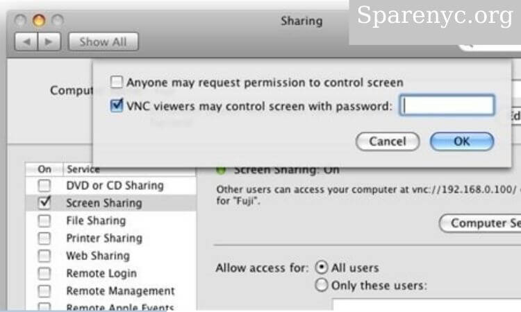 Đặt Password để điều khiển Macbook bằng iPhone