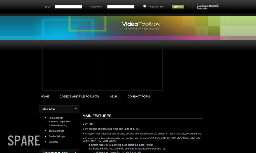Sử dụng công cụ Videotoolbox.com