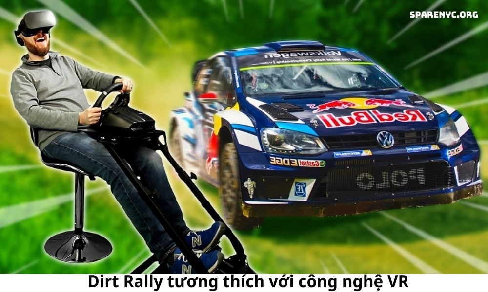 Dirt Rally tương thích với công nghệ VR