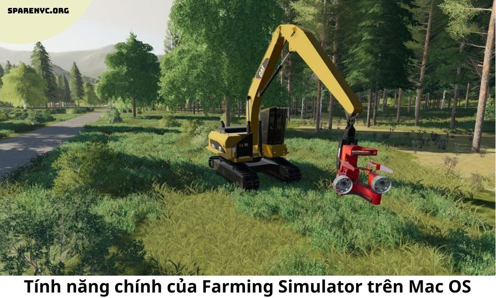 Tính năng chính của Farming Simulator trên Mac OS