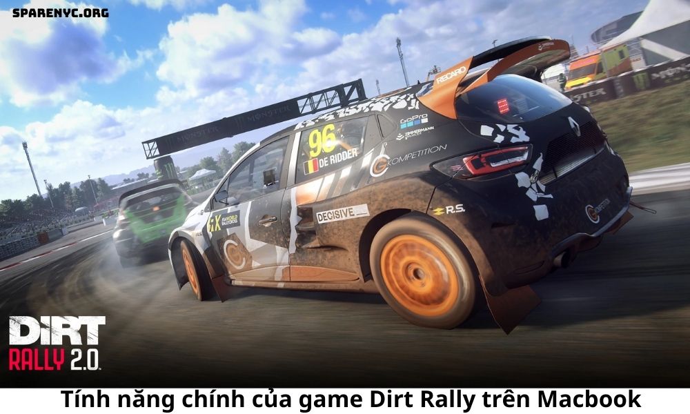 Tính năng chính của game Dirt Rally trên Macbook