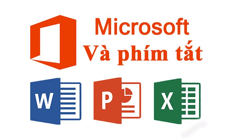 Tổ hợp phím trong từng phần mềm trong bộ công cụ Microsoft Office