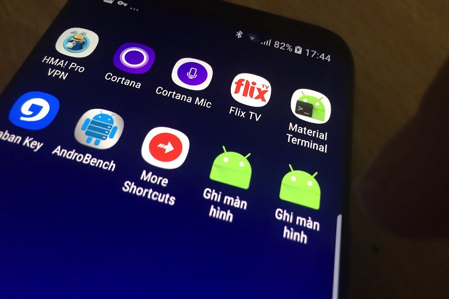 Cách quay màn hình điện thoại Samsung không cần cài app