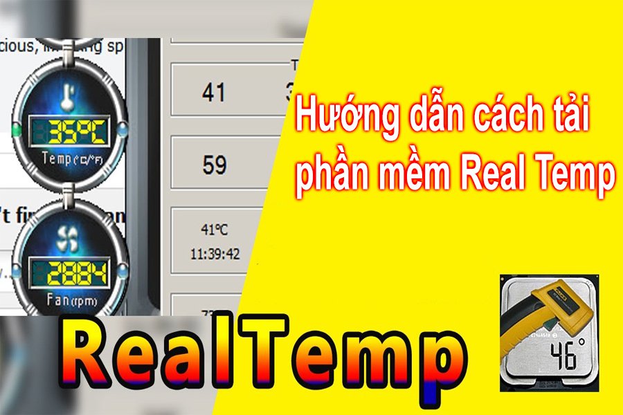 Tải Real Temp - Phần mềm đo, kiểm tra nhiệt độ CPU Google Driver