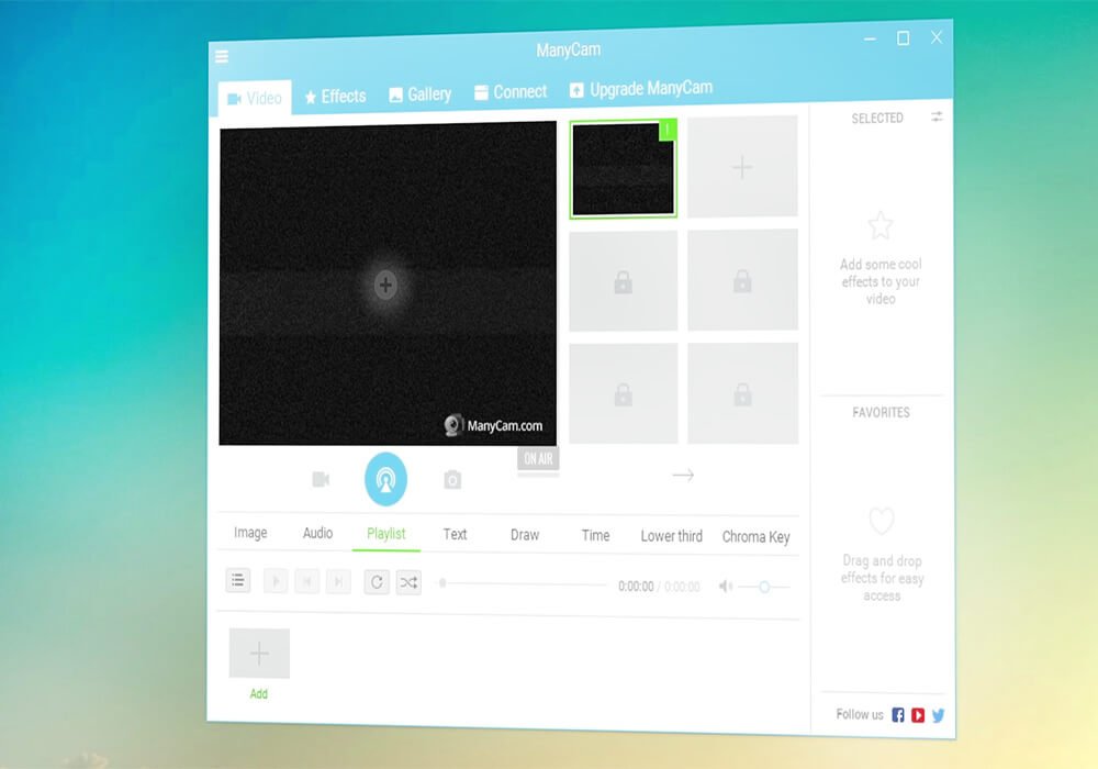ManyCam for Mac là một phần mềm hỗ trợ cho việc sử dụng webcam thông qua những tính năng tùy biến đa dạng